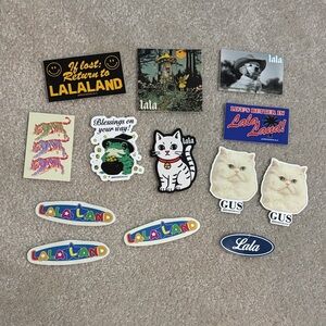 Dressed in Lala various Sticker Collection